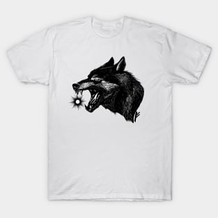 Walking mythology. Wolf Fenrir. T-Shirt